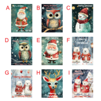 Kerstengel met kaartje